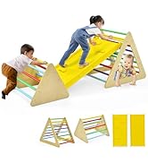 GYMAX Dome Climber, Kids Climbing Set with Convenient Grip, Outdoor Indoor Children Climbing Fram...