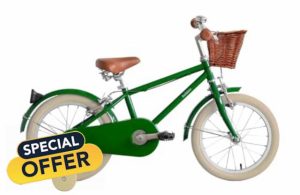 Moonbug 16" Wheel Bicylce (Pea Green)