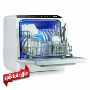 Mini Portable Tabletop 5L Dishwasher with 2-4 Place Settings