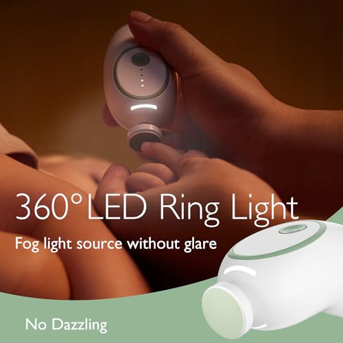 Gentle Baby Nail Trimmer Electric Rechargeable