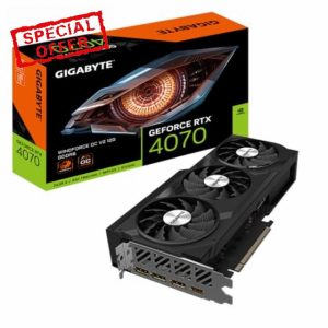 Gigabyte GeForce RTX 4070 WINDFORCE OC V2 12G Graphics Card - 12GB GDDR6