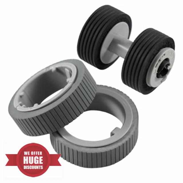 Scanner Brake Pick Roller - Brake Roller Pickup Roller Compatible with Fi-7180 Fi-7280 Fi-7140 Fi-7240 Fi-7160 Fi-7260 Fi-7300NX Scanner Paper Consumable Kit Replacement PA03670-0001 PA03670-0002