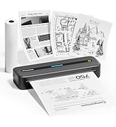 Phomemo M832 Portable Printer, Thermal Printer A4 Compatible with Android & iOS, Mobile Monochrom...