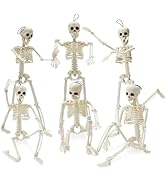 PlusFive Halloween Tombstones, 4 pcs 36cm Halloween Gravestones with 3D Relief Patterns Halloween...