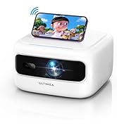 ULTIMEA Projector 4K Decoding HDR10, Bright Corners 700 ANSI Lumens, Obstacle Avoidance, Auto Foc...