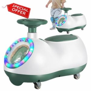 Kids Wiggle Car | Wiggle Car Outdoor Toy | Toy Ride On Wiggle Car | Car Scooter With Large Bearing Capacity |Ergonomic Car Toy With Wide Seats For Home