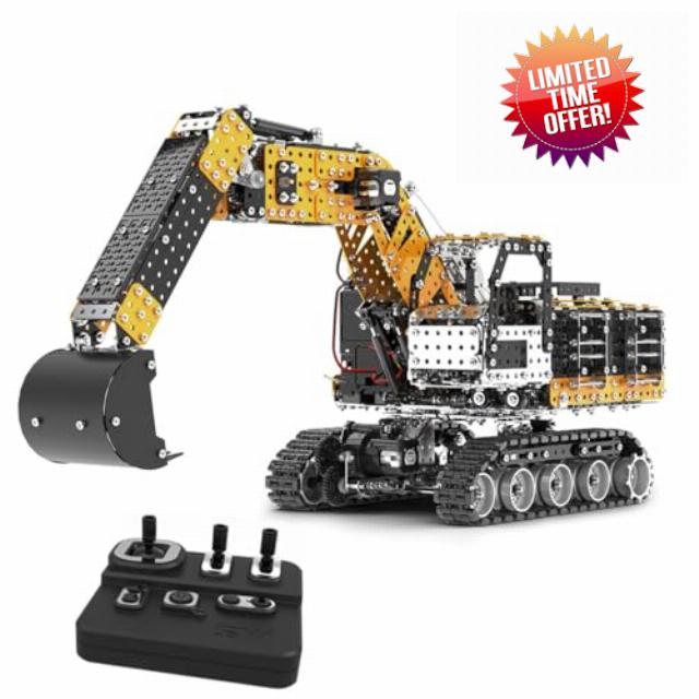 Metalakaer RC Excavator for Adults
