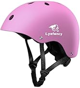 Lyefancy Kids Bike Helmet, Toddler Helmet for 2-13 Years Old Boys Girls, Children Helmet Adjustab...