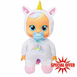 Cry Babies Goodnight Dreamy - Interactive Soft Cuddly Doll