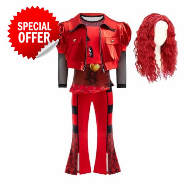 Kids Costume For Descendant Rise Of Red