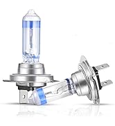 H7 LED Headlight Bulbs, AGPTEK 2Pcs Car Headlamps 70W 12000LM 6000K Super Bright LED Headlights C...