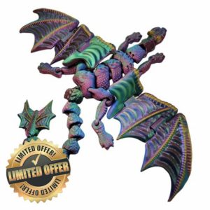 Dragon Hand Puppet - Animals Hand Puppet Toys - 3D Printing Animal Puppets Storytelling Puppets Cute Hand Puppets Finger Puppet for Girl