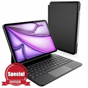 HOUKEY Keyboard Case for iPad Air 11 inch 2024 (M2)