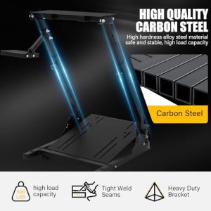 Height Adjustable Racing Wheel Stand