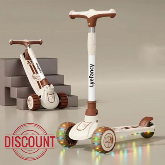 Lyefancy Kids Scooter for 2-8 Years Old Boys Girls