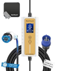RamTouch Electric Vehicle Charger (7.4 kW
