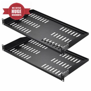 VEVOR 2PCS 1U Server Rack Shelf