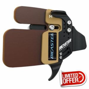 BICASTER Archery Log Recurve Finger Tab Cordova