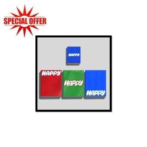 JIN Happy 2nd Solo Album BTS Standard 3 Ver + Weverse Albums Ver Set (via DHL Express)