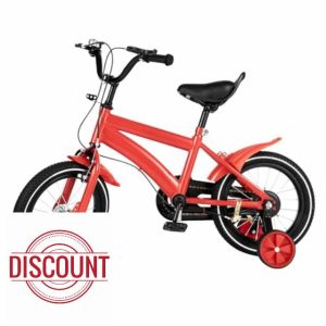 HUSPOO 14 Inch Bike with Stabilisers