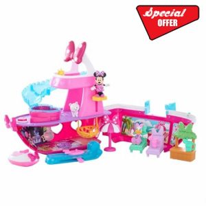 Just Play 88952 Disney Junior Minnie Mouse Bowdazzling Yacht
