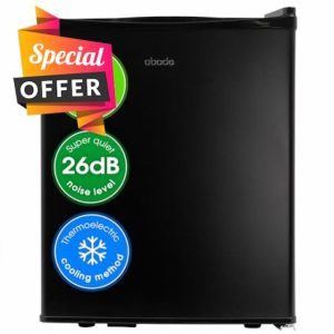 Abode Quiet Mini Cooler 25L Thermoelectric for Drinks with Adjustable Thermostat