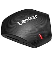 Lexar Professional Multi-Card 3-in-1 USB 3.1 Reader, Up to 312MB/s for SD Card/Micro SD Card, 160...