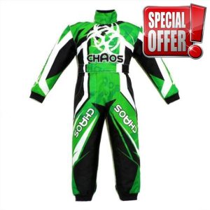 Chaos Kids Off Road Motocross Suit Gree