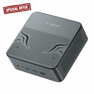 BOSGAME M2 Dual Channel Speaker Gaming Mini PC Ryzen 9 7940HS (8C/16T