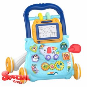 First Steps Baby Walker Push Along Walker Baby Walker Trolley Toy Kids Walker Push Toy for 1 to 3 Years Old Babies