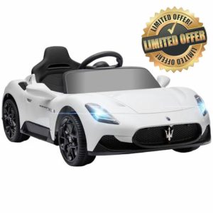 AIYAPLAY Maserati MC20 Licensed 12V Kids Electric Ride on Car with Remote Control