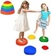 GYMAX Large Building Blocks Set, 32 Pcs Giant Kids Construction Kit, Jumbo Interlocking and Stack...