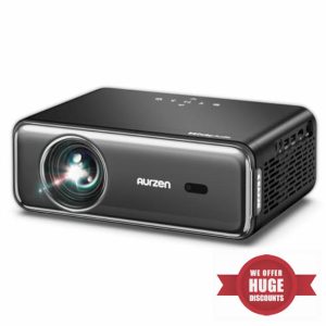 Aurzen EAZZE D1 Pro Smart Portable Projector: dbx-tv & DoIby Audio