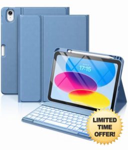 Vobafe Keyboard Case for iPad 10th Generation 10.9 inch 2022