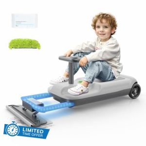 Go Kart with Floor Cleaning Function
