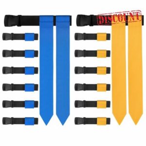 Barfeery Flag Football Belts Set 14 Player Adjustable Flag Football Set for Sports Training Competitio