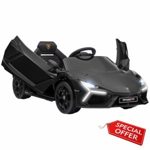 AIYAPLAY Lamborghini Revuelto Licensed Kids Electric Car with Butterfly Doors