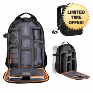 K&F Concept Lightweight Camera Backpack for Photographers