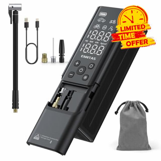 Cordless Tyre Inflator Air Compressor