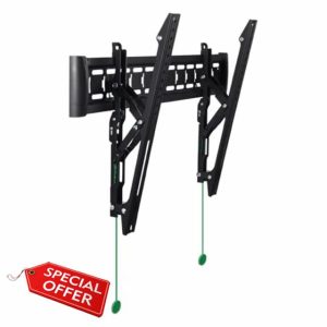 Tilt TV Wall Mount Bracket for Screens 32 to 85 Inches Flat and Curved TVs Full Motion
