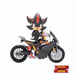 Jamakie 424064 (motorcycle) Sonic 3 Movie-5" Figure w/Vehicle (mortorcycle)
