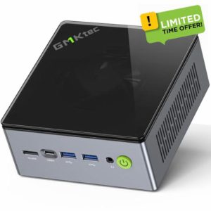 GMKtec M7 Gaming Mini PC Preinstalled 11 Pro Dual LAN 2.5Gbps AMD Ryzen 9 6850H Desktop Computer