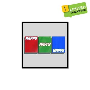 JIN Happy 2nd Solo Album BTS with Tracking (Standard Random Ver.)