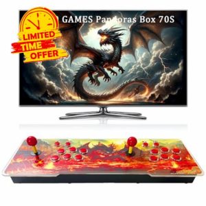RegiisJoy 30000 in 1 Pandoras Box 70S Arcade Game Console Retro Game Machine for PC & Projector & TV