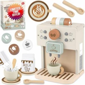 Airlab Wooden Coffee Machine Toy
