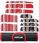 KRETLAW 31PCS Magnetic Nut Driver Set, Impact Drill Driver Bit in Cr-V, SAE & Metric Power Nut Dr...