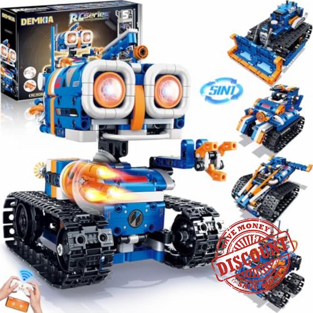 Demkia STEM Robot Building Toys for Kids