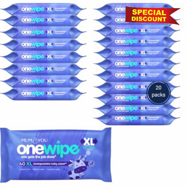 Mum & You Onewipe 20 Pack