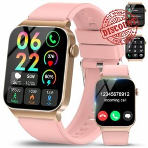 VKROBAG Smart Watch for Men Women Answer/Make Calls