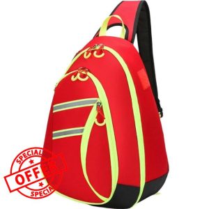 Wudaizhi First Aid Kits Emergency Medicine Crossbody Bag Doctor Nurse Shoulder Chest Bags for Outdoor Emergency Survival